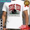 Texas Tech Red Raiders football est 1923 helmet on field shirt