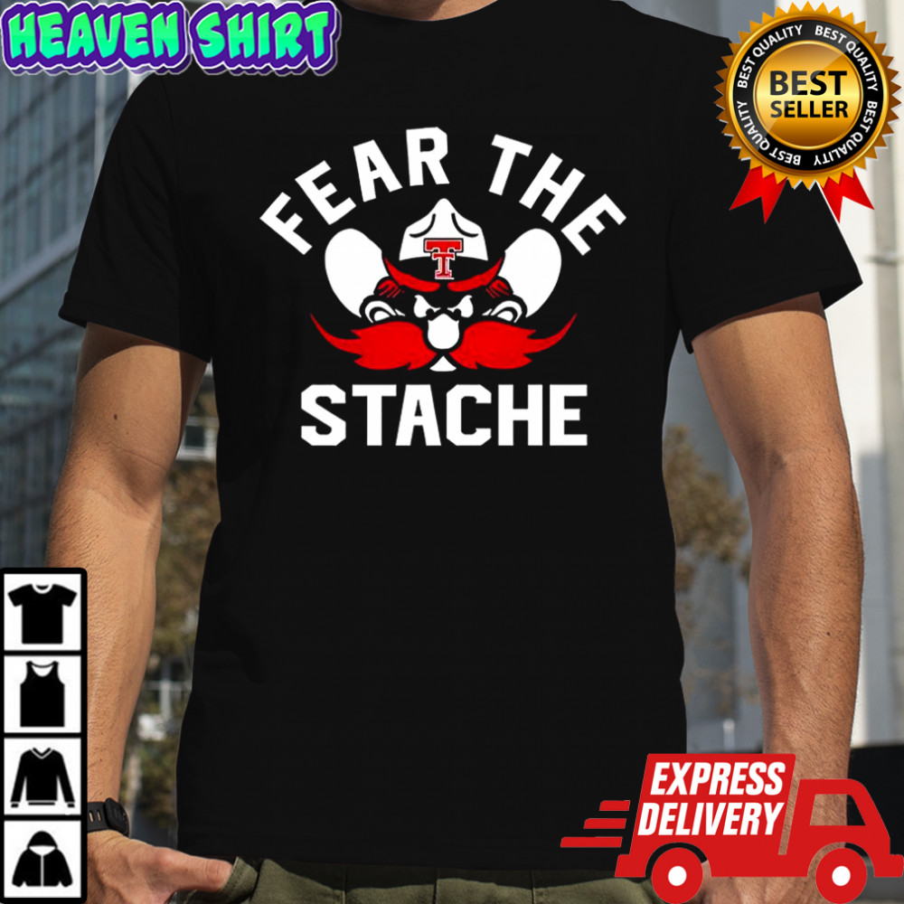 Texas Tech Red Raiders football Fear the Stache mascot shirt