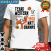 Texas Western 1966 NCAA National Champs shirt