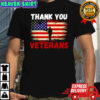 Thank You Veterans Day American Flag shirt