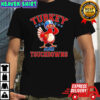 Thanksgiving Football Turkey and Touchdowns Game Day shirt