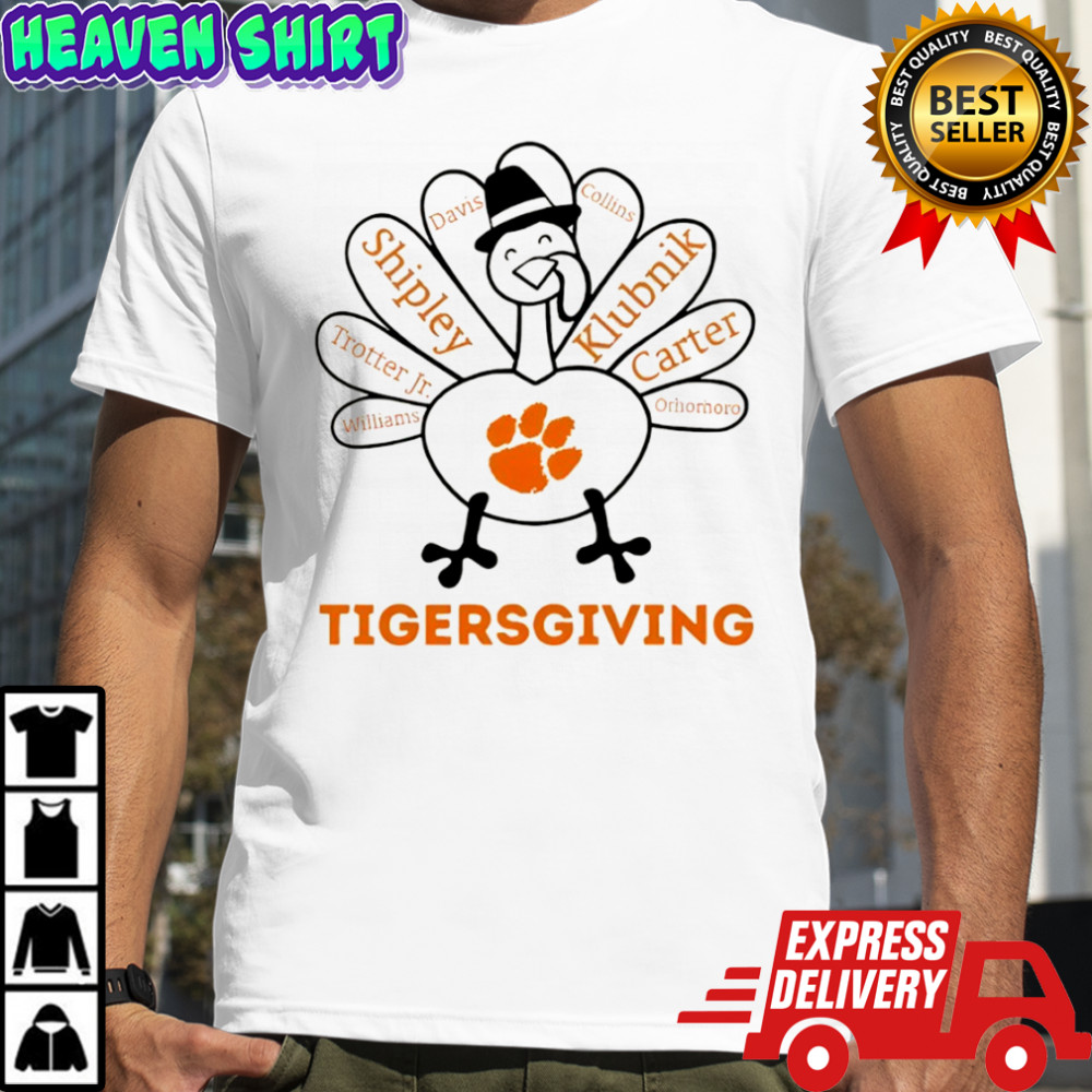 Thanksgiving with Clemson Tigers Heroes shirt