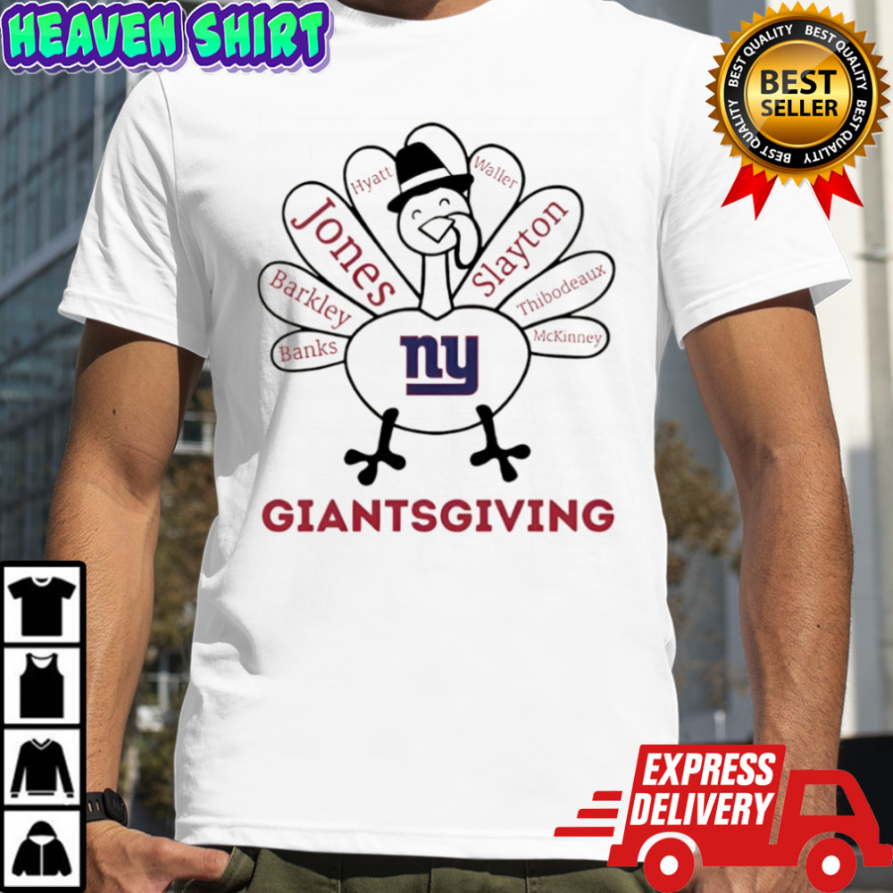 Thanksgiving with New York Giants Heroes shirt