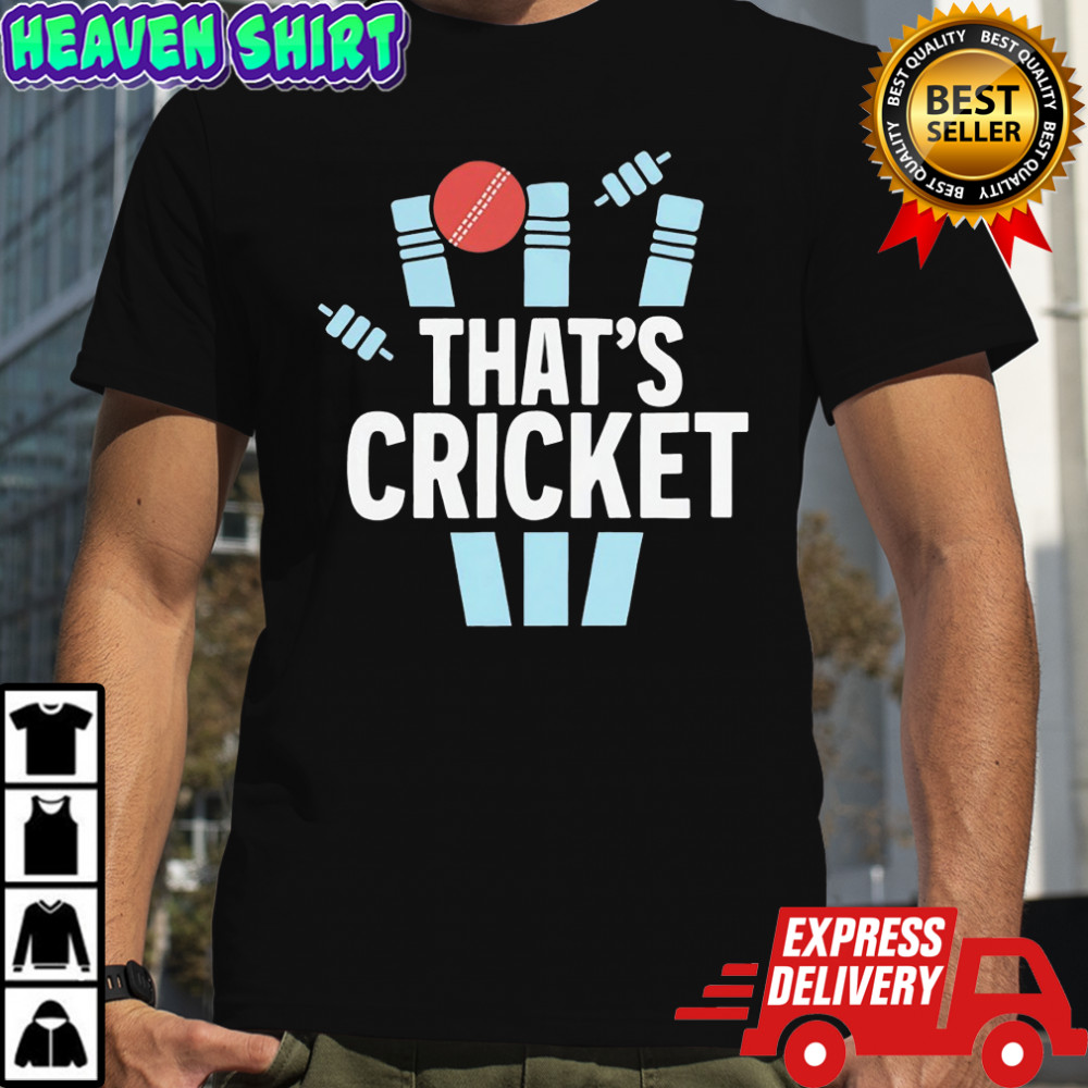 That’s Cricket logo shirt