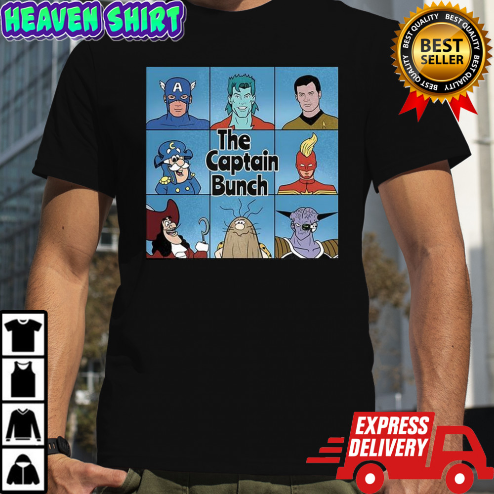 The Captain Bunch The Brady Bunch cartoon shirt