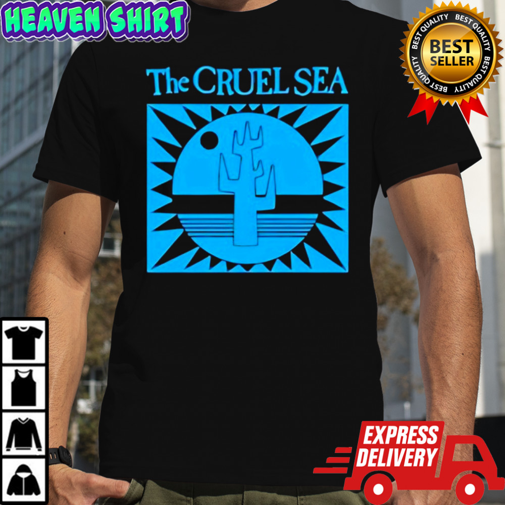 The Cruel Sea Blue Cactus graphic shirt