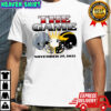 The Game Ohio State Buckeyes vs Michigan Wolverines helmets shirt