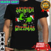 The Grinch 6 7 Christmas Skibidi Rizzmas 67 Holiday Hands T-Shirt