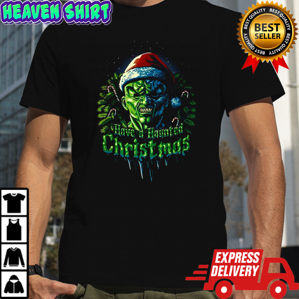 The Haunted Mask have a Haunted Christmas horror shirt