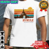 The Land of Gods Hyrule retro graphic shirt