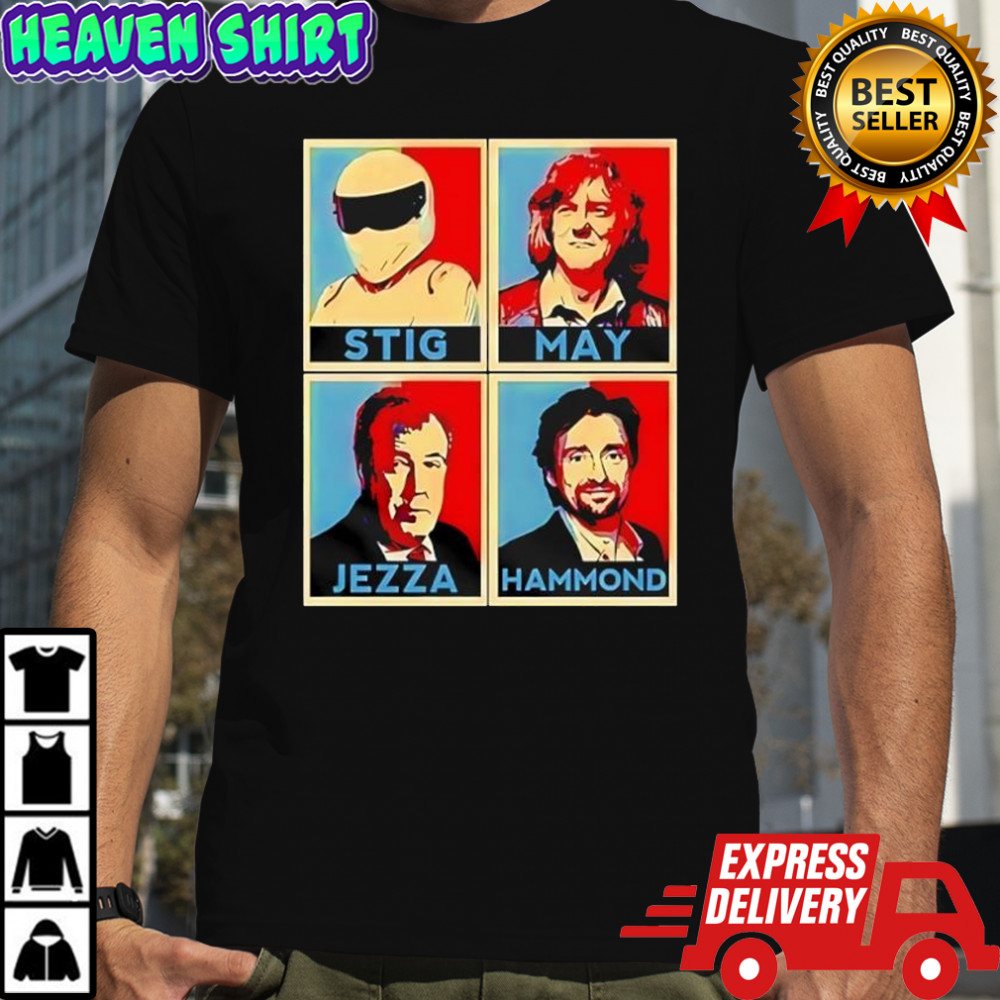 The Three Wisemen Stig May Jezza Hammond shirt