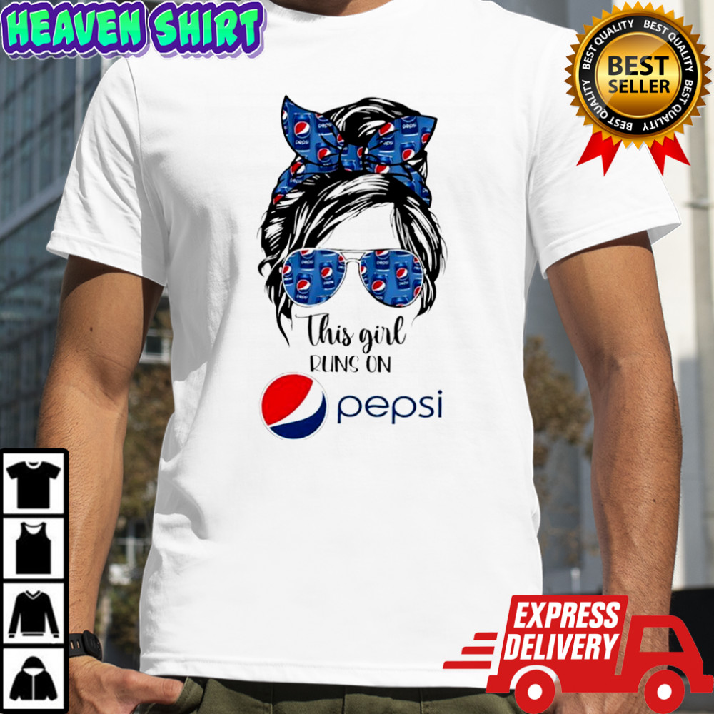 This girl runs on Pepsi shirt