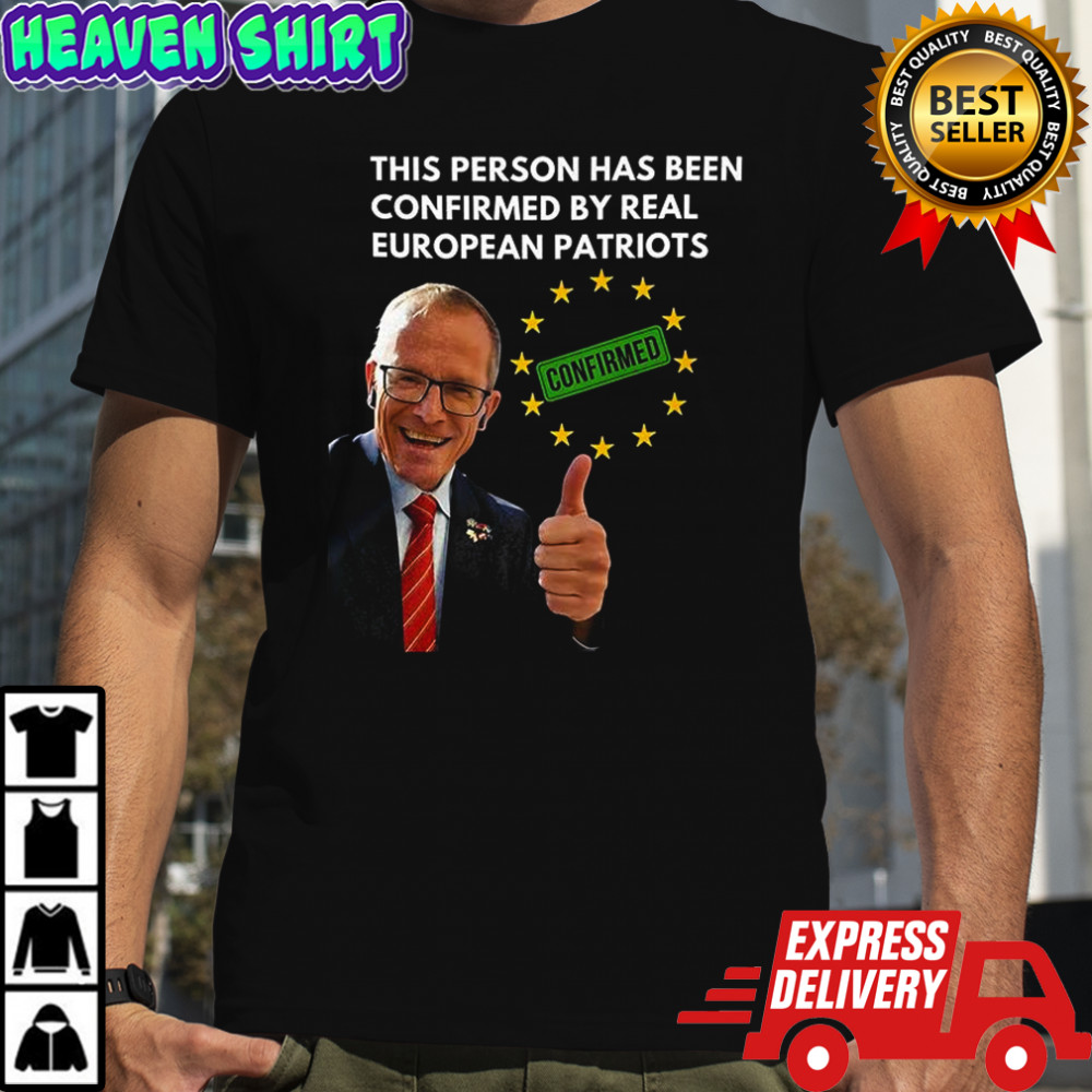 This person has been confirmed by real european Patriots shirt
