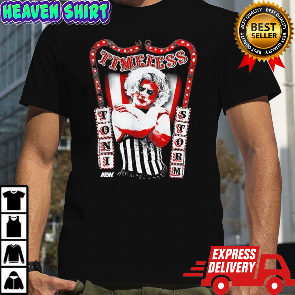 Timeless Toni Storm AEW merchandise shirt