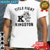Title Fight Kingston mascot cat graphic shirt
