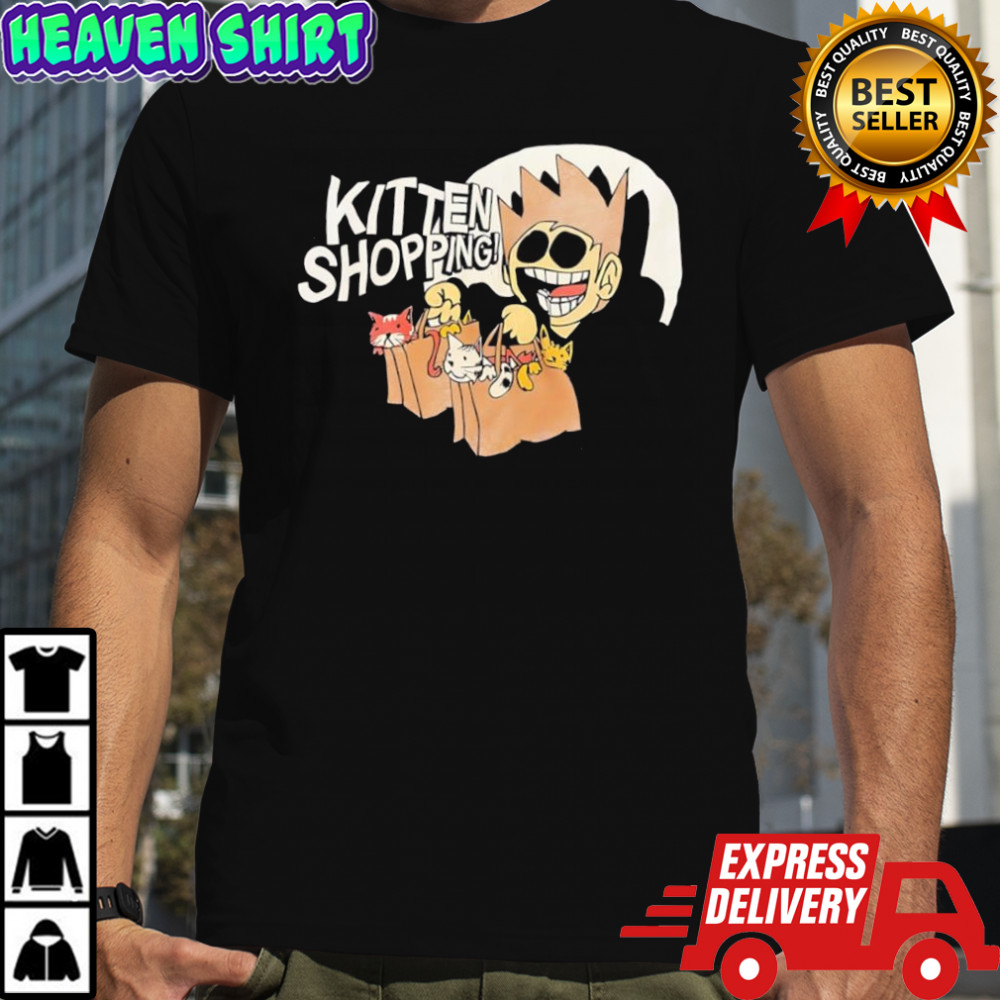 Tom Eddsworld Kitten Shopping bags with kittens shirt