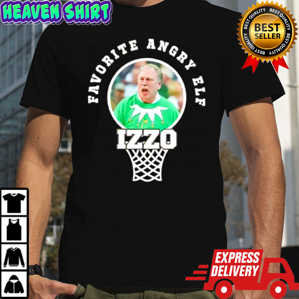 Tom Izzo Favorite Angry Elf Izzo shirt