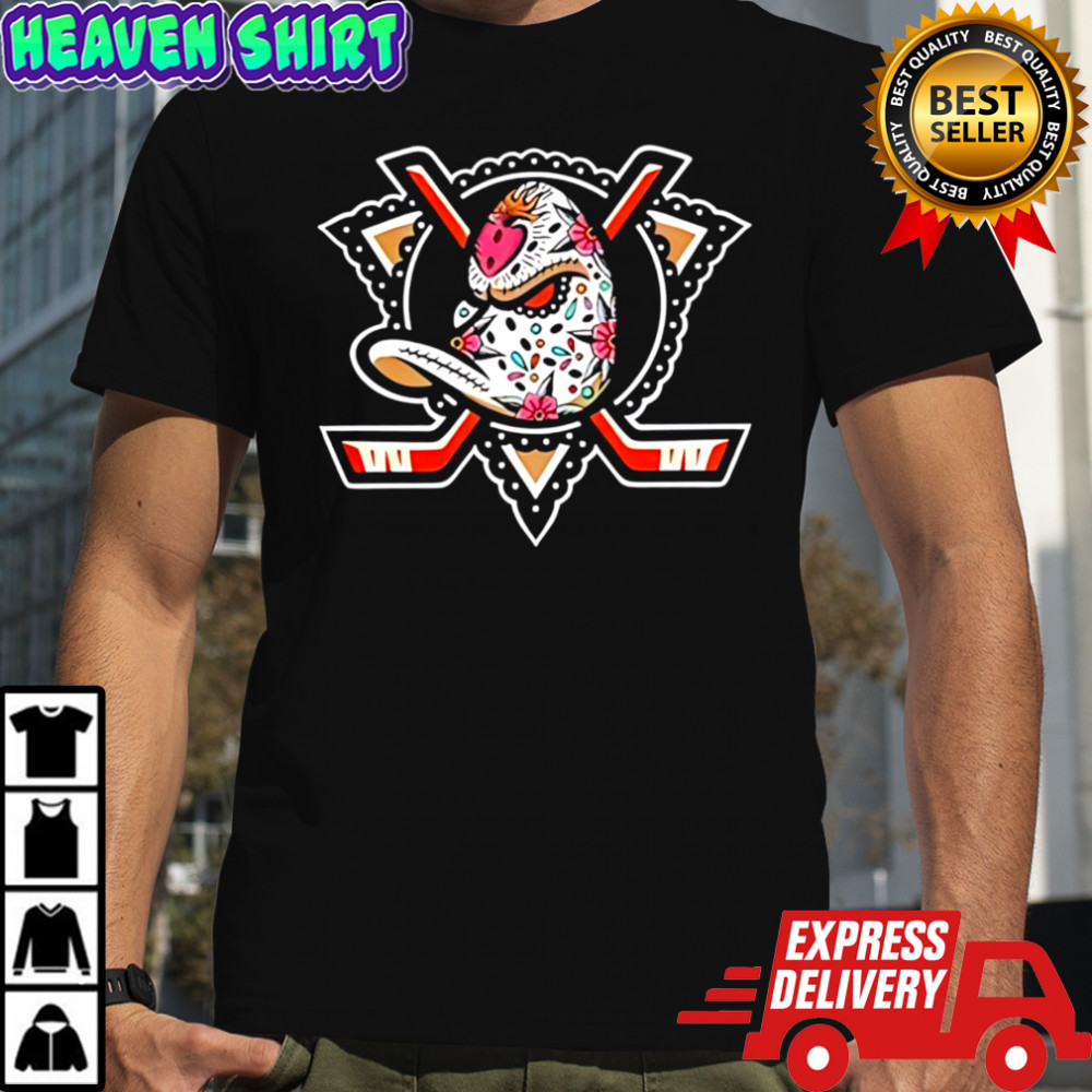 Top Anaheim ducks dia de los muertos 2025 limited edition shirt