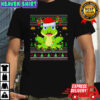 Top Frog Hat Santa Ugly Christmas shirt