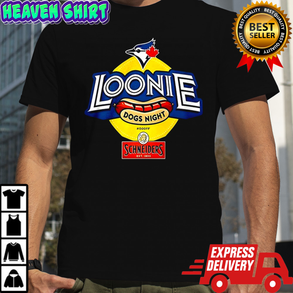 Toronto Blue Jays Loonie Dogs Night logo shirt