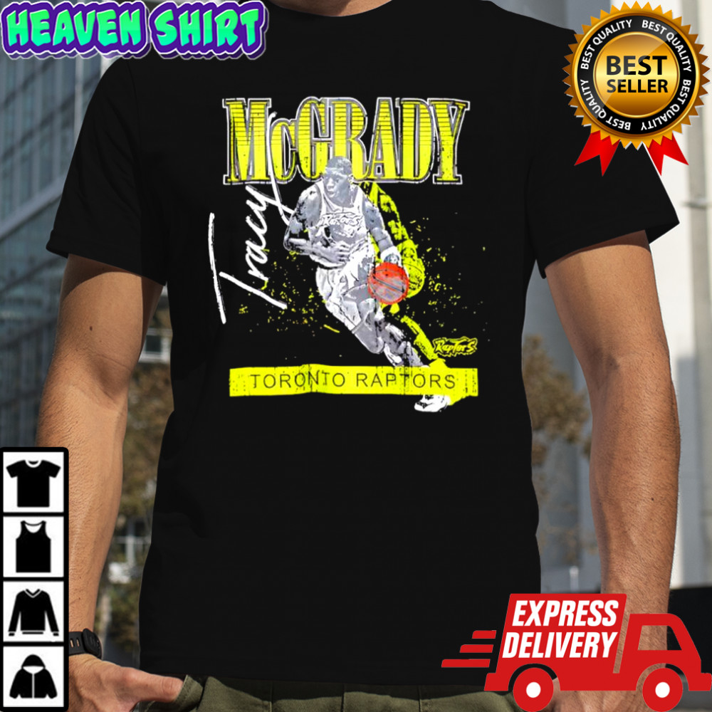 Tracy McGrady Toronto Raptors Mitchell & Ness Neon Pop signature shirt