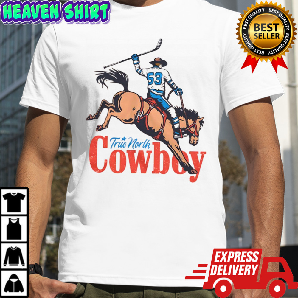 True North Cowboy hockey shirt