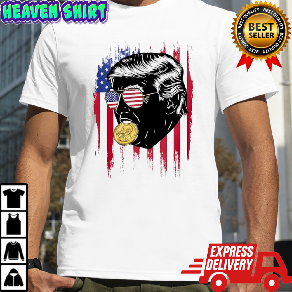 Trump Nobel Prize American Flag Shirt