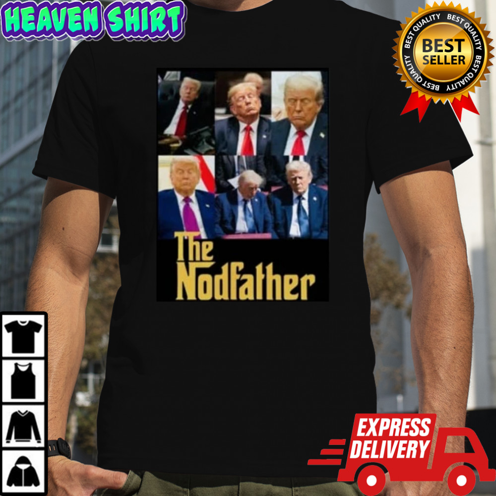 Trump Sleeping The Nodfather T-shirt