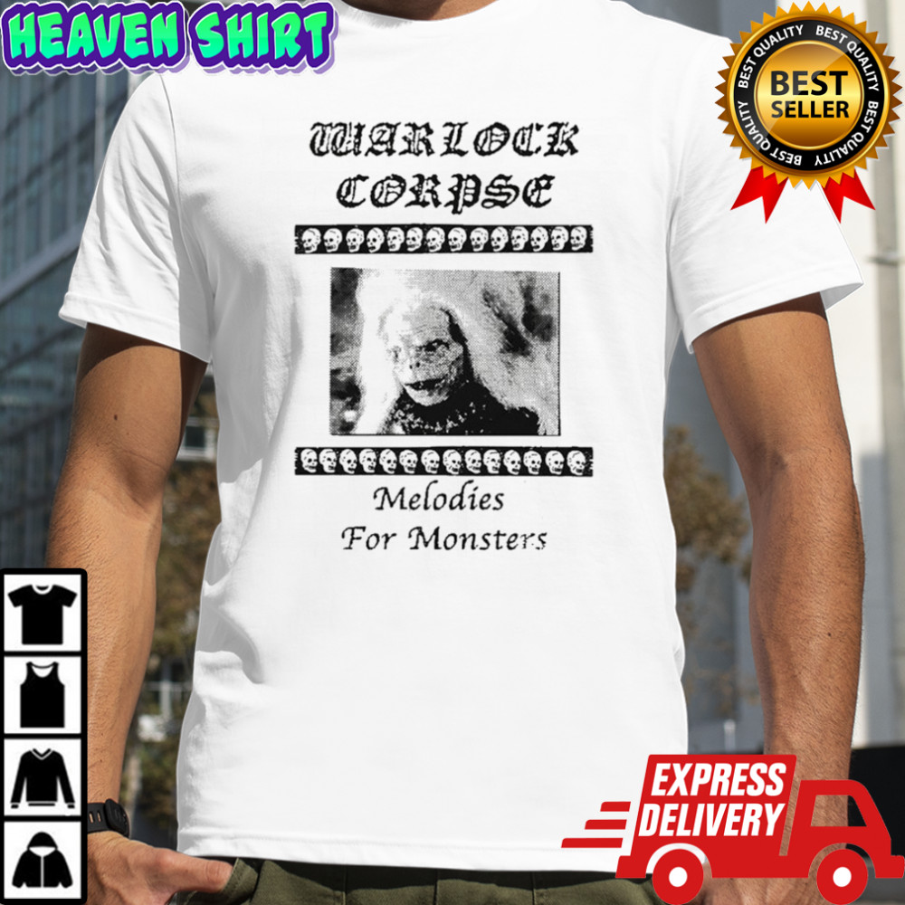 Труп Колдуна Warlock Corpse Melodies For Monsters T-shirt