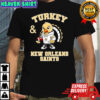 Turkey & New Orleans Saints Thanksgiving shirt