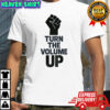 Turn The Volume Up Zohran Mamdani Four Words Baby shirt