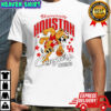 University of Houston Cougars basketball mascot graphic shirt