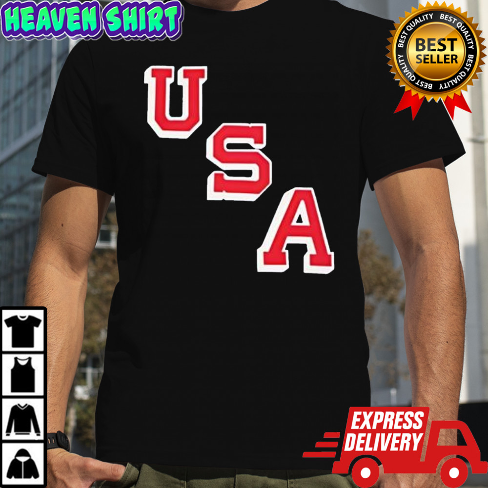 USA Hockey Diagonal Graphic shirt