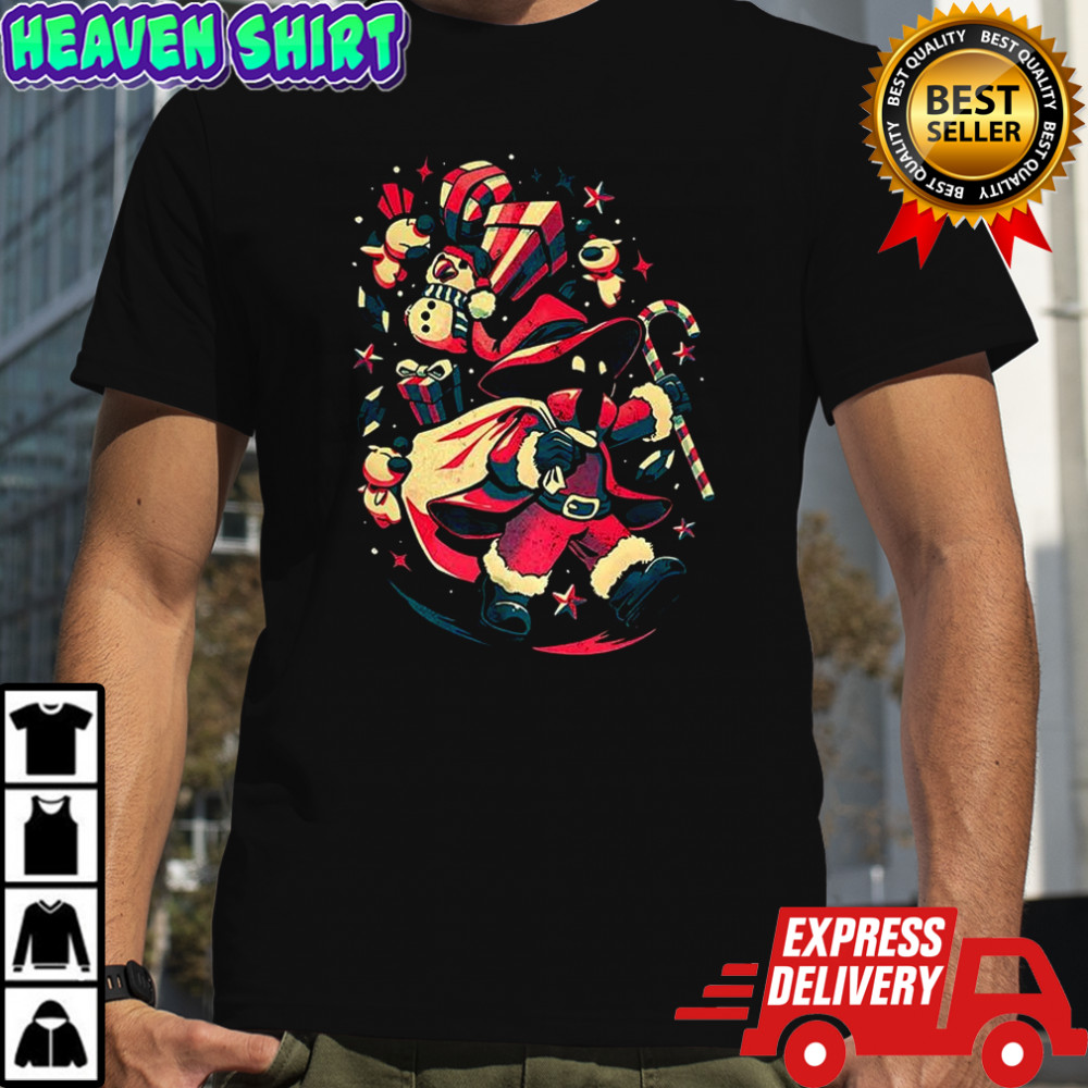 Vivi Ornitier Final Fantasy video game character Jingle spell Christmas shirt