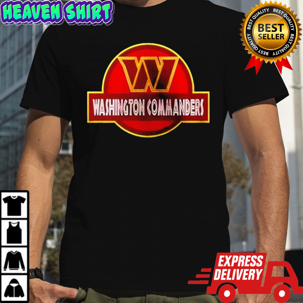Washington Commanders X Jurassic Park Shirt