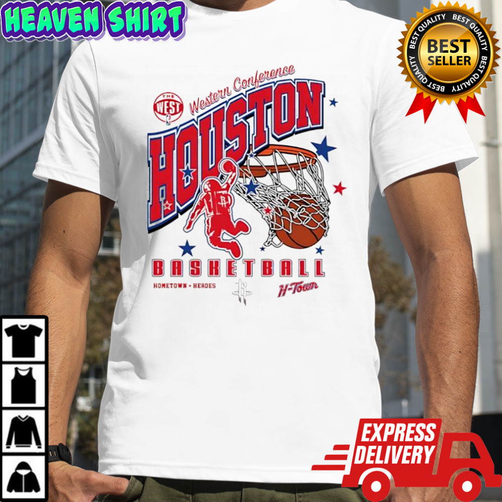 Western Conference Houston Rockets 2025 Basketball H Town shirt