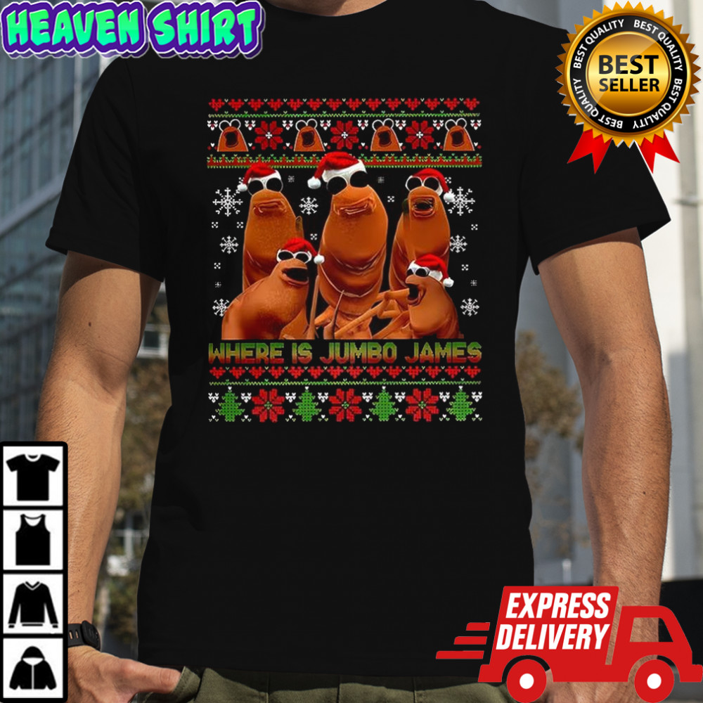 Where is Jumbo James Ugly Christmas 2025 shirt