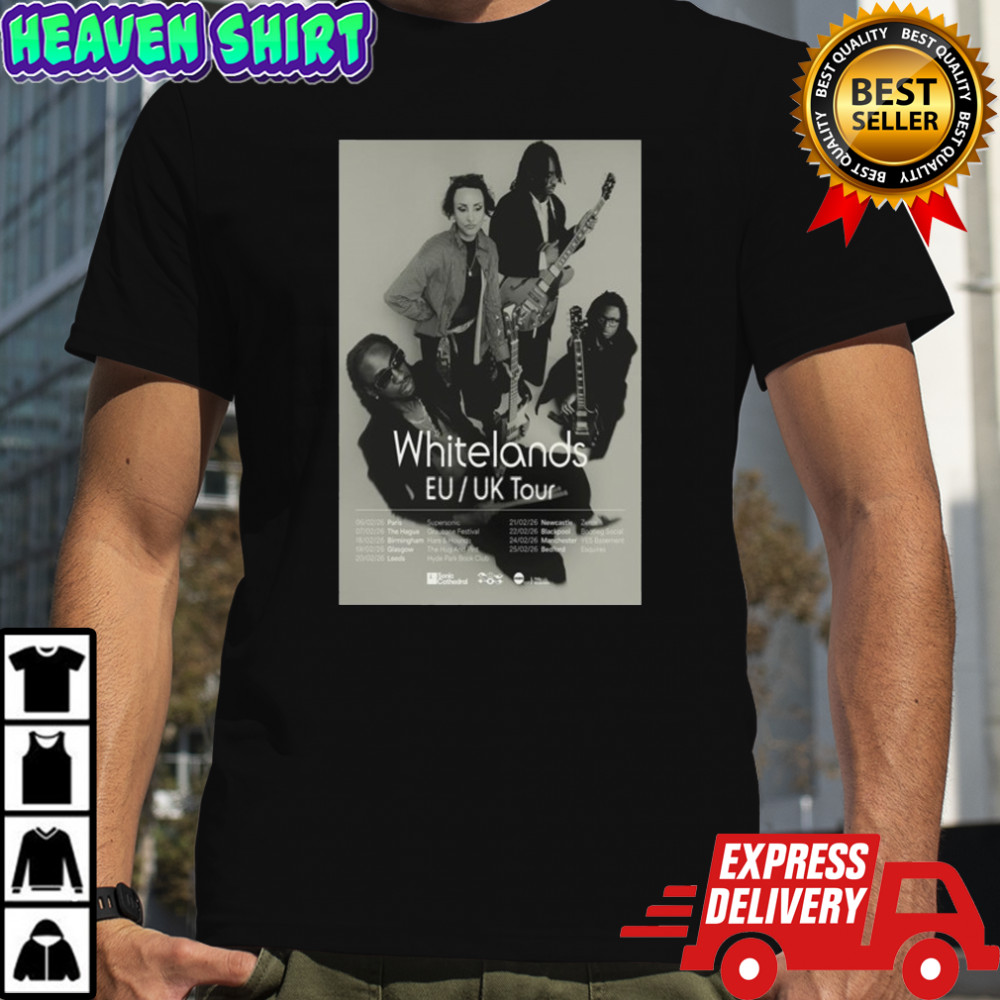 Whitelands EU & UK Tour 2026 T-shirt