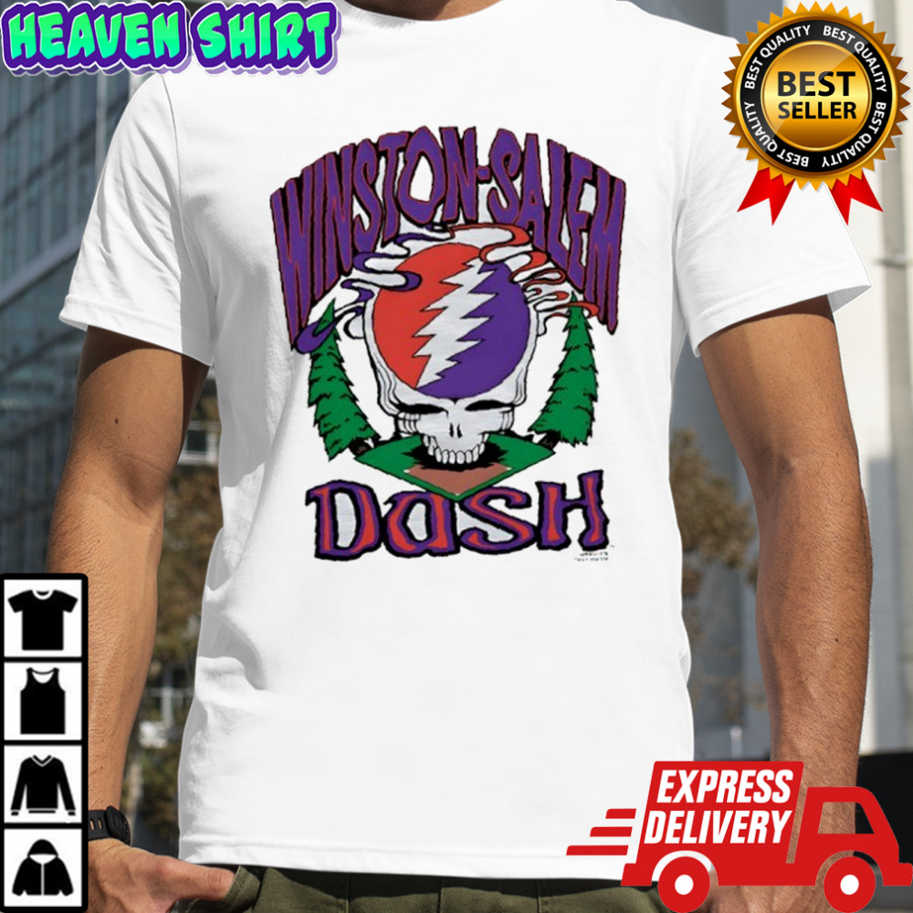 Winston-Salem Dash x rock Grateful Dead shirt