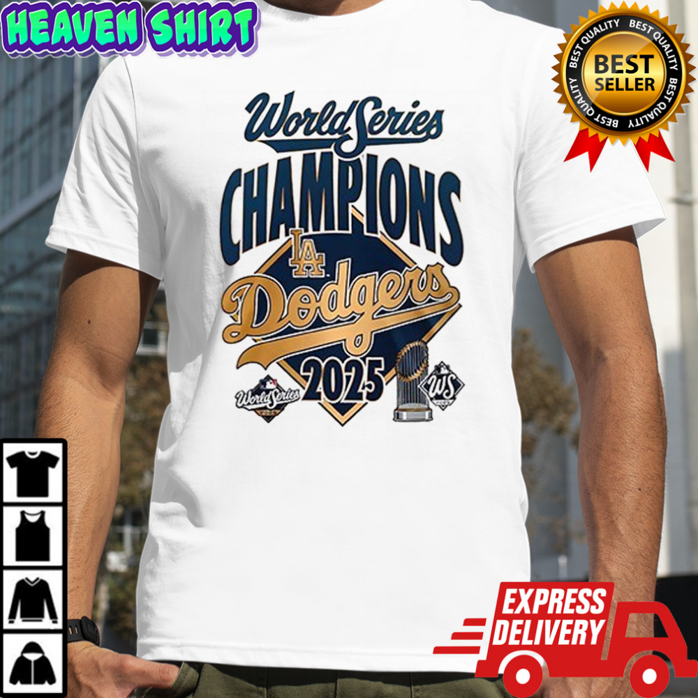 World Series Champions Los Angeles Dodgers 2025 Back to Back shirt