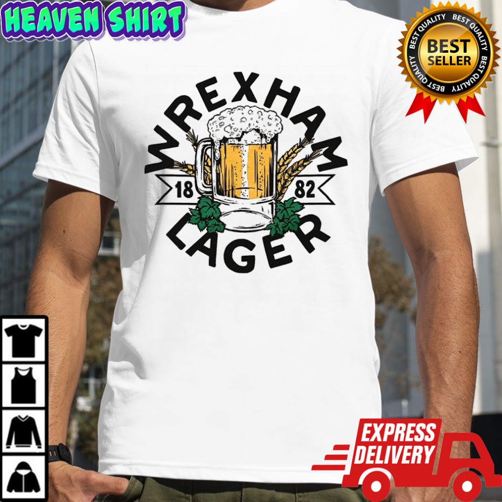 Wrexham Lager est 1882 mug shirt