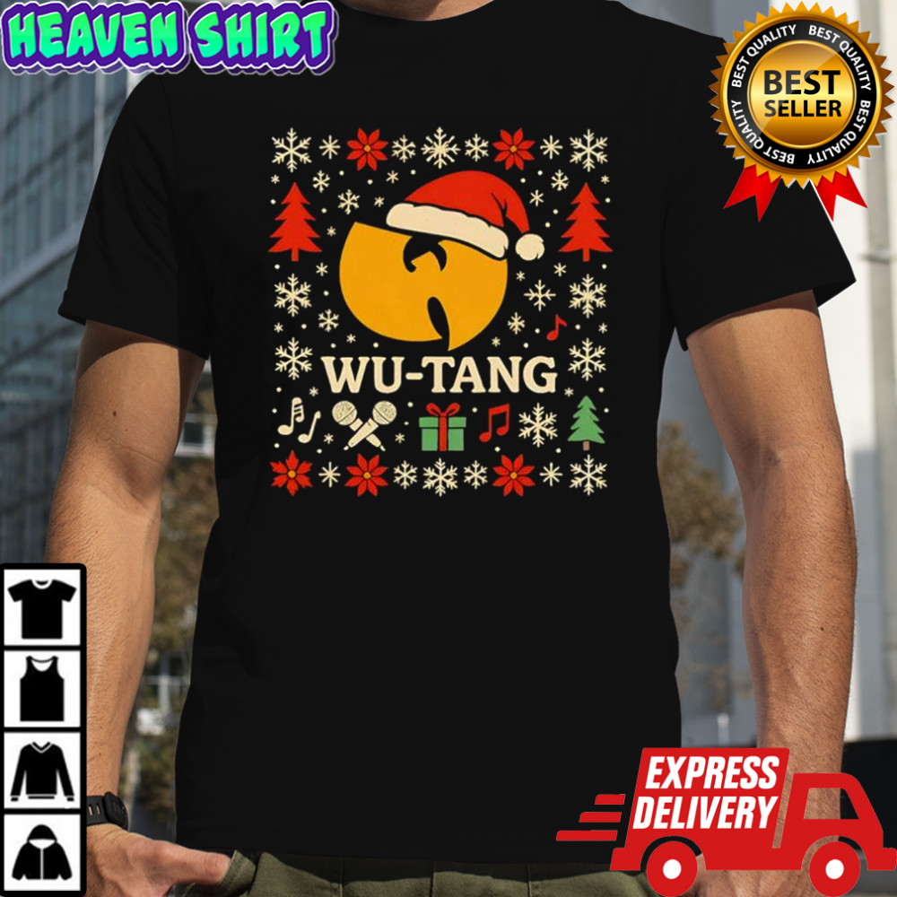 Wu Tang Christmas hat shirt