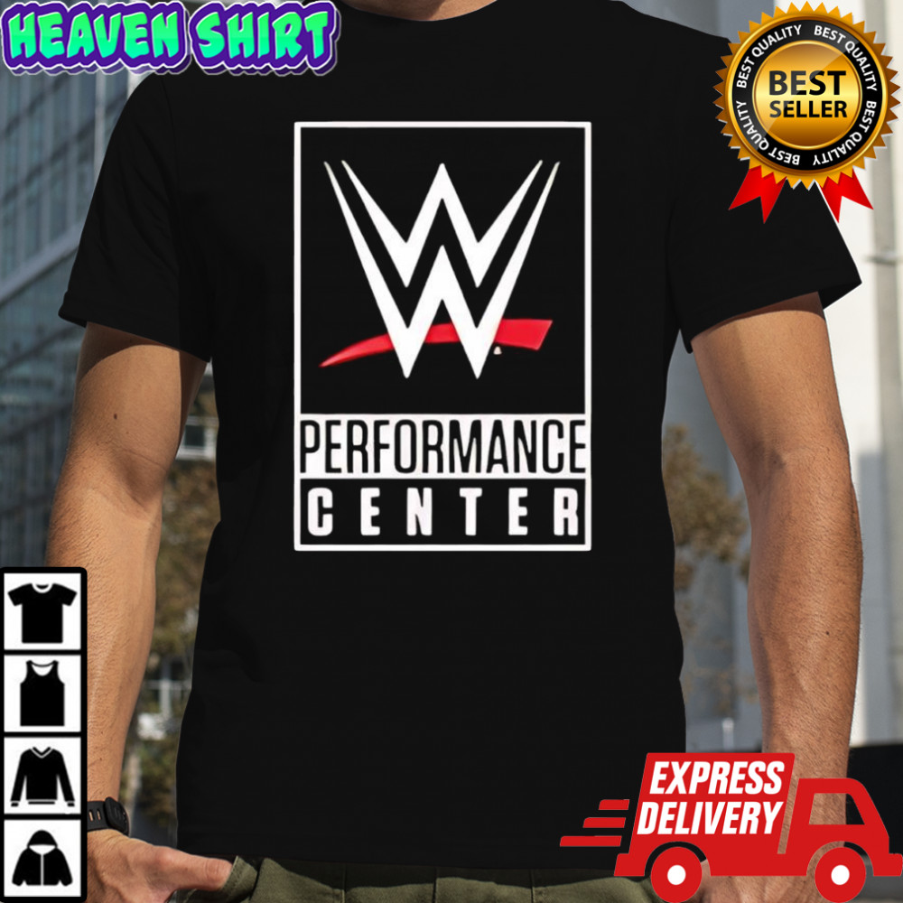 WWE Performance Center logo shirt