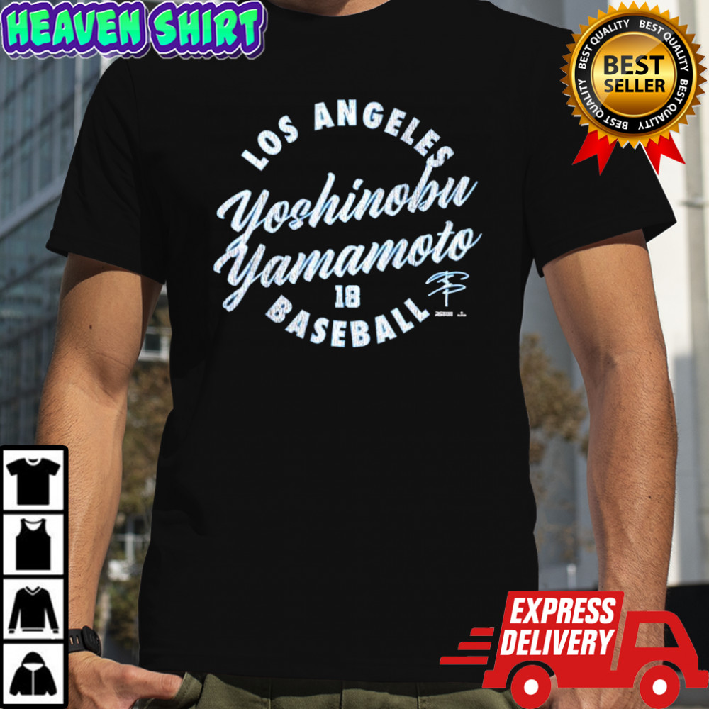 Yoshinobu Yamamoto Los Angeles Baseball Vintage shirt