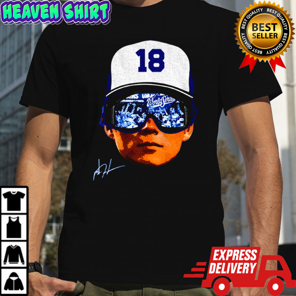 Yoshinobu Yamamoto Sunglasses MVP Los Angeles Dodgers MLB Baseball Champions 2025 signature shirt