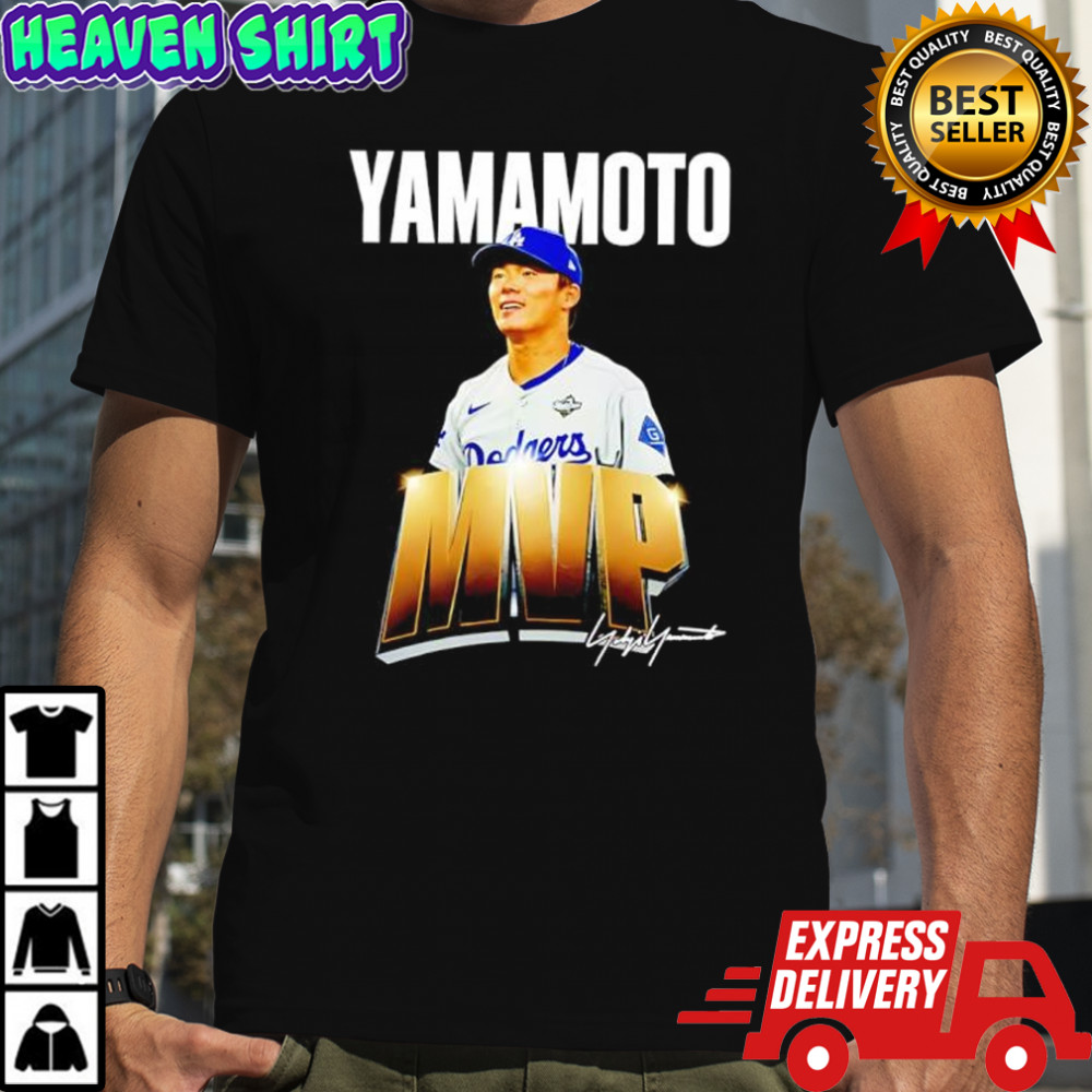 Yoshinobu Yamamoto World Series 2025 MVP shirt