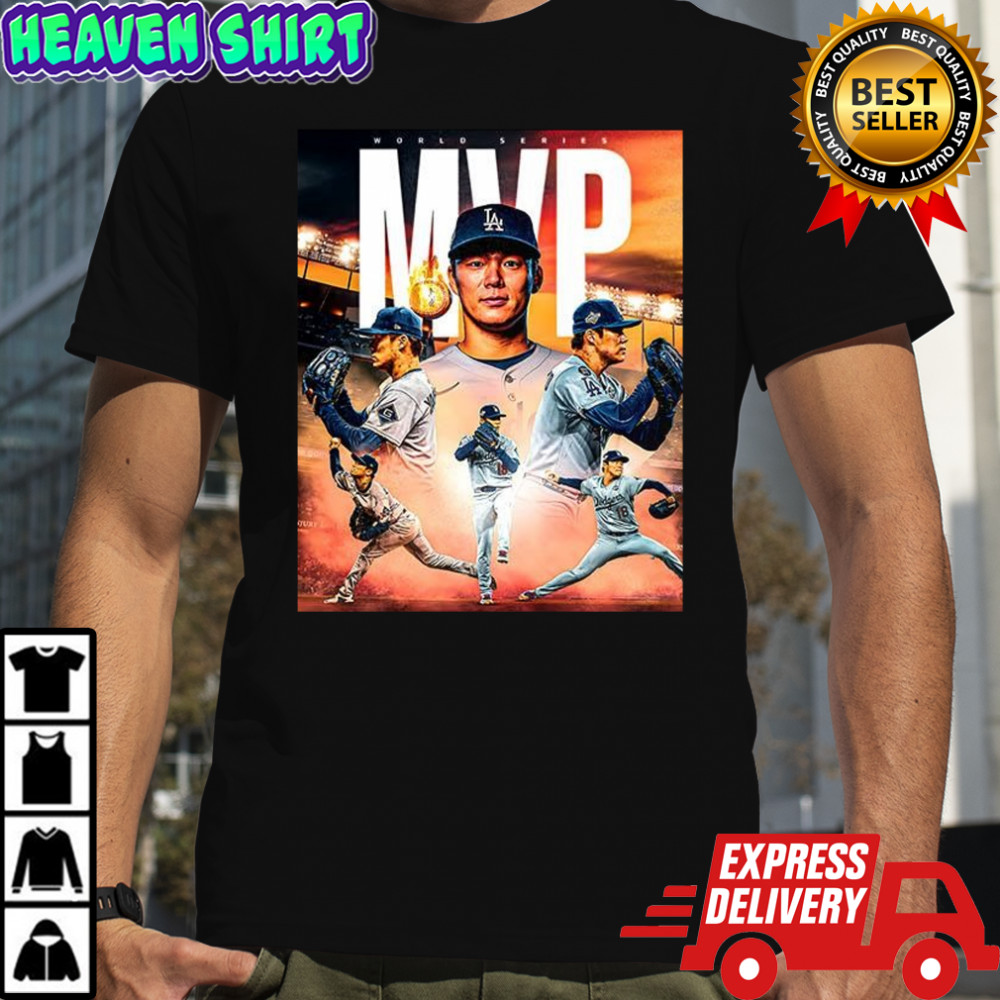 Yoshinobu Yamamoto World Series MVP 2025 shirt