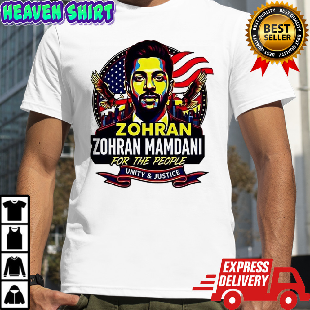 Zohran Mamdani for the people political shirt