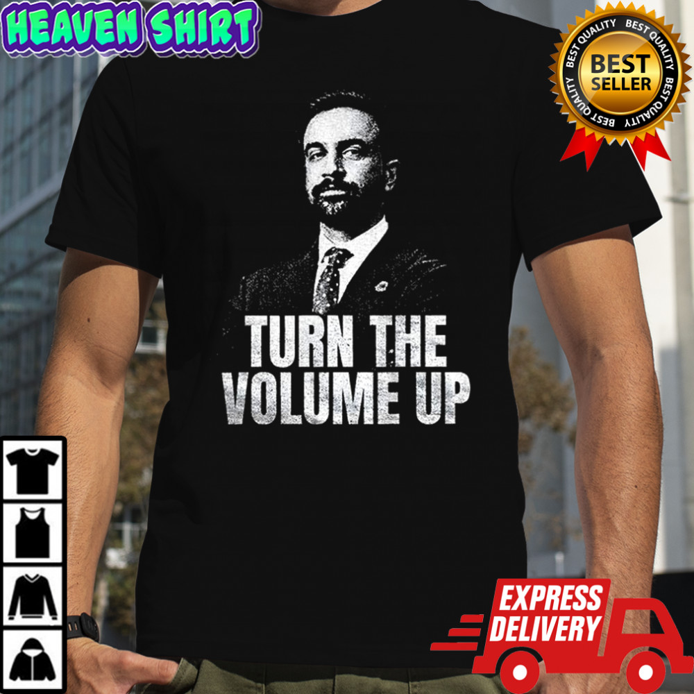Zohran Mamdani NYC Turn The Volume Up 2025 NYC political shirt