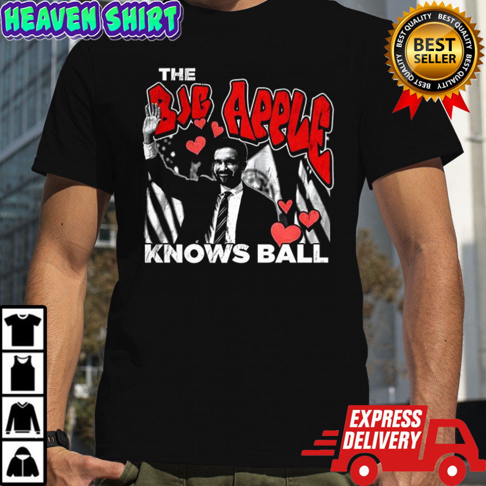 Zohran Mamdani The big apple knows ball shirt